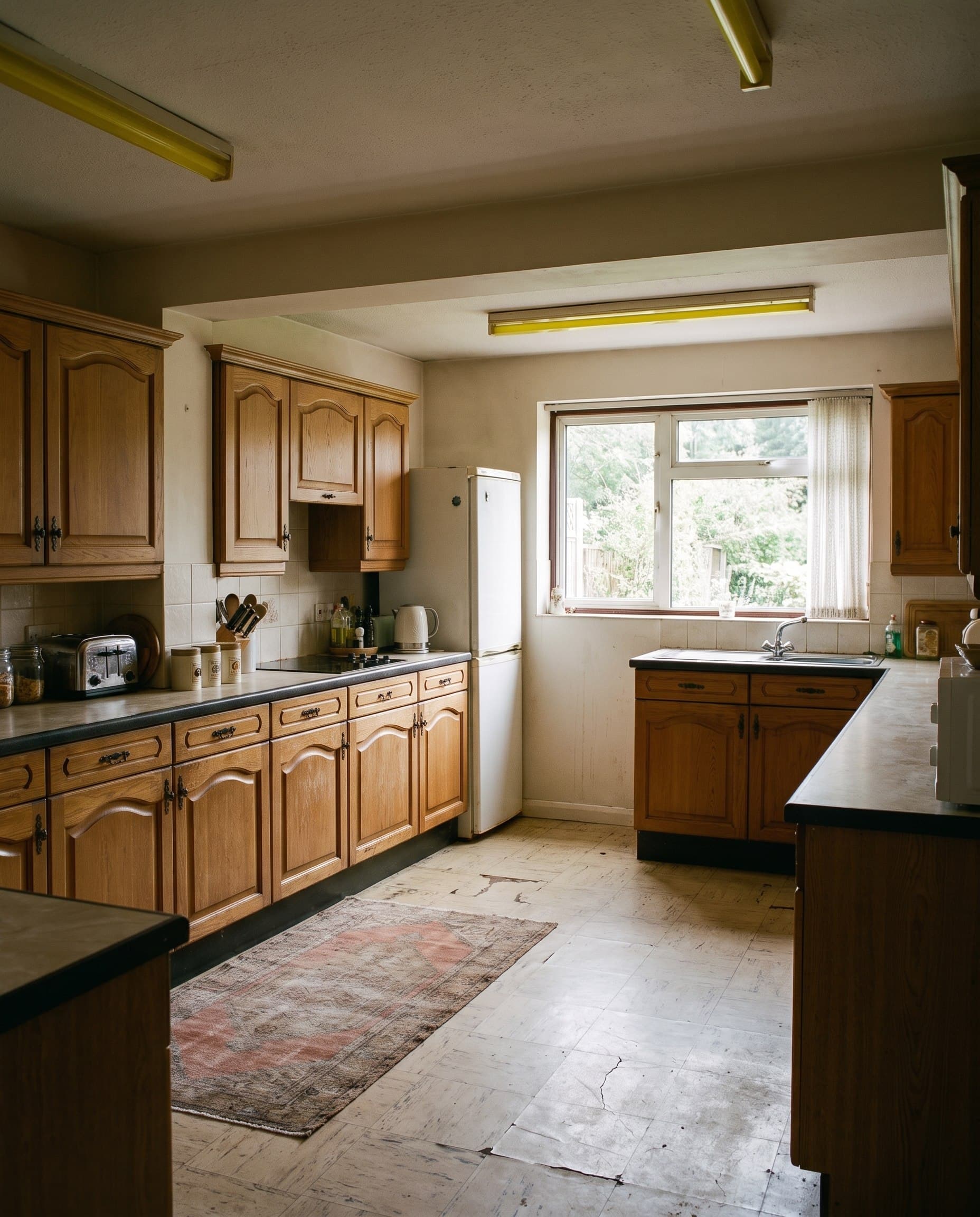 Kitchen extension, Billericay before South Build's work started